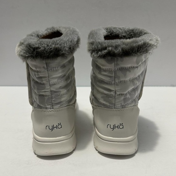 Ryka Women's Suzy Winter Booties Fur White Camo 8m - Picture 9 of 9